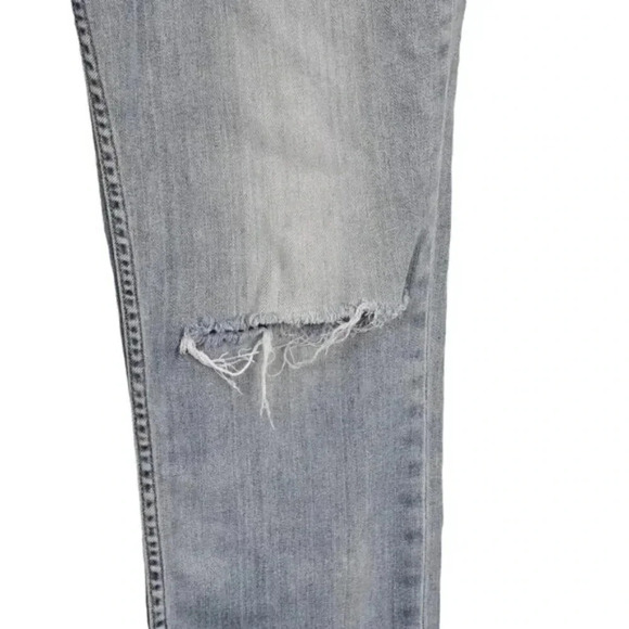 Levi's Men's 511 Slim Fit Light Wash Jeans  Distressed Ripped Knee 30x30 - Picture 2 of 13
